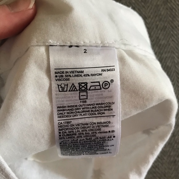 Old Navy Palm Tree Linen Shorts - Picture 5 of 7